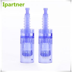 Ipartner 10PCS مجموعة من استبدال خراطيش 12 دبوس الإبر ل Derma القلم ختم EO معقم
